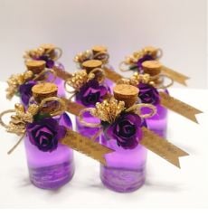 50 cc Cam Şişede Hediyelik Söz Nişan Nikah Şekeri Esanslı Oda kokusu Şişesi  Hediyelikleri