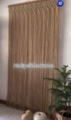 Makrome duvar dekoru makrome kapı perdesi