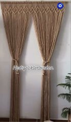 Makrome duvar dekoru makrome kapı perdesi