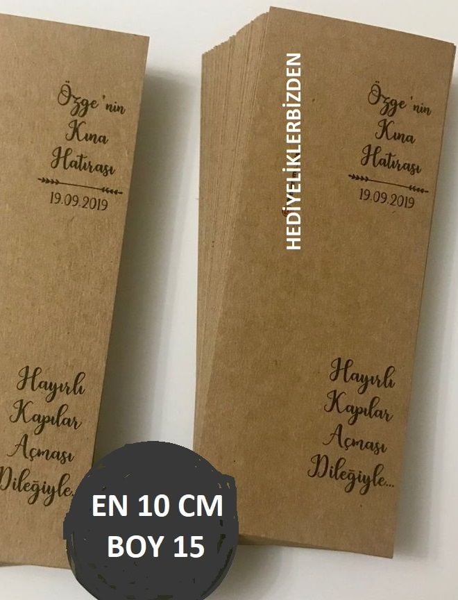 10 X 15 cm 10  adet Kraft  veya Beyaz Hediye Kartı Anahtarlık Kartı Düğün Parti Etiket
