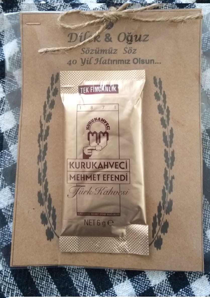 Jelatin Poşette Mehmet Efendi Türk Kahvesi