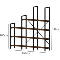Kardelen Metal Kitaplık Cordoba