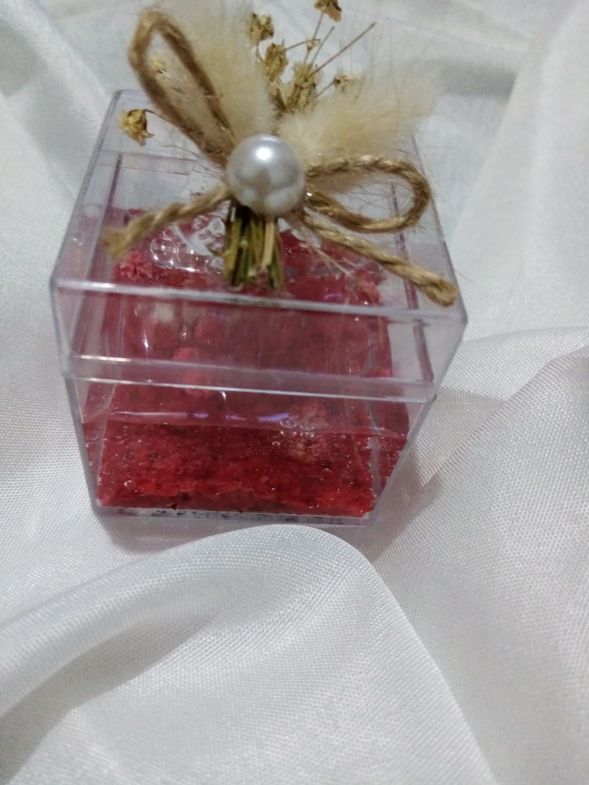 10 Adet Mika Çiçekli İncili Jel Mum Nikah Şekeri Düğün Hediyeliği Nişan Nişan Hediyeliği Söz Nişan Kına Nikah Şekeri .Doğum Günü Hediyelik