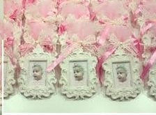 100 Adet  Resimli  Süslenmiş Mıknatıslı Kokulu Taş Çerçeve