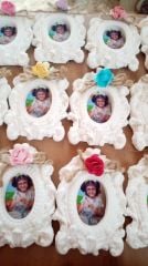 10 adet  Resimli Mıknatıslı Kokulu Taş Çerçeve