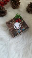 Kampanya 10 Adet Yeni Yıla Özel  Kutulu Mehmet Efendi Türk Kahvesi Tıpalı Cam Şişede Çakıl Taşı Çikolata şekeri