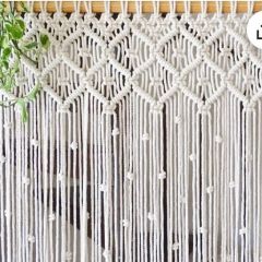 Makrome Organizasyon Gelin Damat Arka Fonu 200 x 200