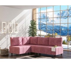 Asude Köşe Koltuk Pembe