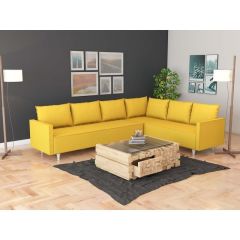 Buket Köşe Koltuk Takımı Sarı