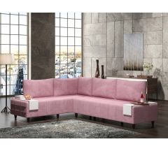 İnferno Köşe Koltuk Pembe