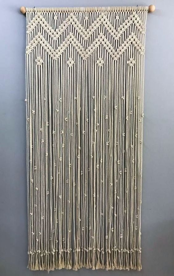 makrome  perde 90 x 200 cm