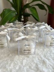 Söz Nişan Kına Hediyesi, Bubble Mum Kutusu Nikah Şekeri