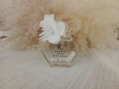 10 Adet Hediyelik Cam Şişede Simli İncili Kolonya Söz Nişan Kına Nikah Doğum Günü Hediliği