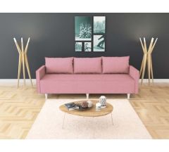 Safir 3 Lü Kanepe Pembe