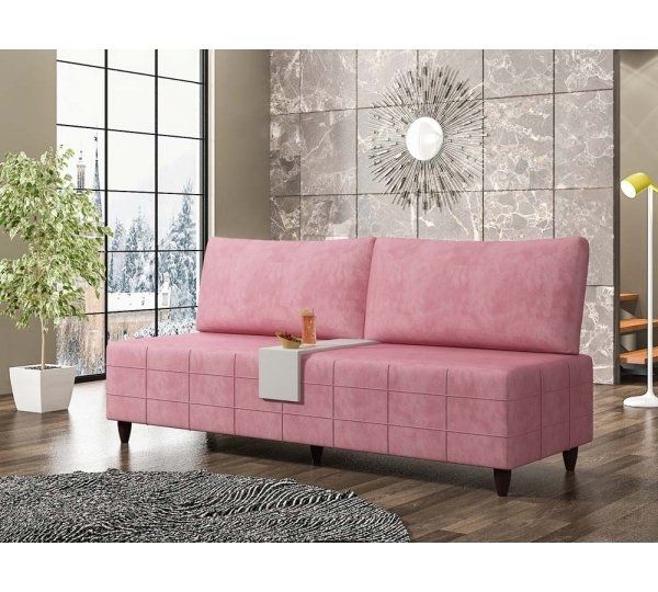 Sıla 3 Lü Spor Kanepe Pembe