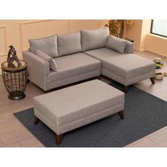 Bella Soft Mini Köşe Krem Sağ