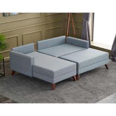 Bella Soft Mini Köşe Mavi Sol