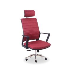 Gardena Bordo Kumaş Yönetici Koltuğu