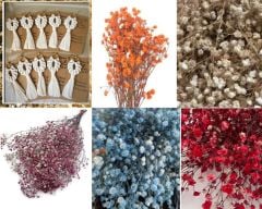 10 Adet  Klipsi Makrome  Yaprak  Model Jelatin Poşette Anahtarlık