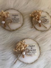 10 Adet Mıknatıslı Mağnet Epoksi Gold Beyaz Magnet Söz Nişan Kına Hediyelik Nikah Şekeri Düğün Hediye