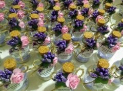 50 ml  Cam Şişede Mantar Kapaklı kolonya oda kokusu KREM