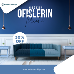 Beren Üçlü Kumaş Ofis Kanepesi Lobi Kanepesi