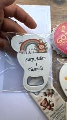 20 Adet Düğün Nişan Söz Nikah Mevlüd Doğum Günü Hediyesi - Hediyelik Magnet Açacak