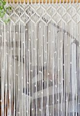Makrome Kapı Perdesi sineklik Dekor luk 90 x 200