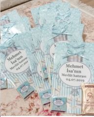 10 Adet Hediyelik Poşette Tek İçimlik Mehmet Efendi Türk Kahvesi KREM