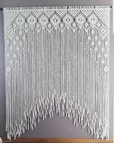Makrome Kapı Perdesi sineklik Dekor luk 100 x 200