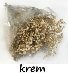 10 Adet Mıknatıslı Hediyelik Jut Kumaşta Kurtulmuş Çiçekler