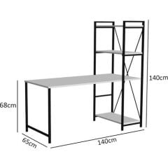 Mira Metal Çalışma Masası Cordoba