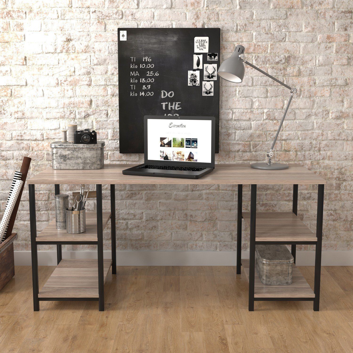 Lemontia Metal Çalışma Masası Cordoba