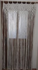 Makrome Perde en 100 cm boy 250 istenilen boy hazırlanır