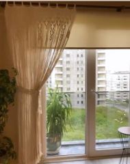 Makrome Perde en 100 cm boy 250 istenilen boy hazırlanır