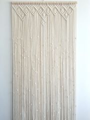 Rustşk Ağaç Hediye Makrome Kapı Süsü Kapı Sinekliği Dekoratif Süs 100 x 200 cm