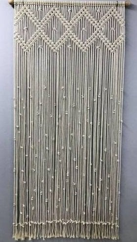 Makrome Kapı Perdesi sineklik Dekor luk 100 x 200