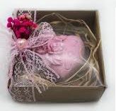 Özel Günlere Kutulu Hediyelik Kokulu Sabun Beyaz