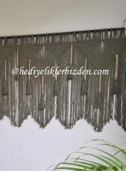 Makrome Kapı Perdesi sineklik Dekor luk 100 x 200