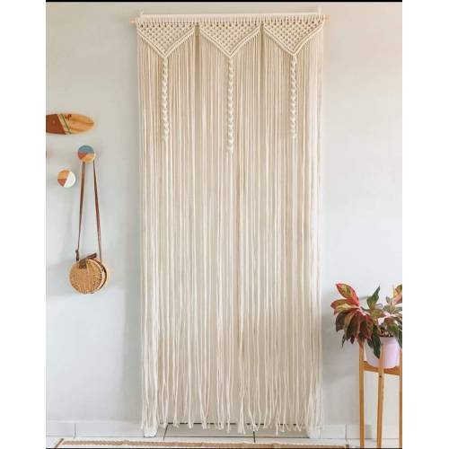 Makrome Kapı Perdesi sineklik Dekor luk 90 x 200