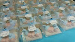 50 Adet Kutulu Yatakta Uyuyan Bebek Kokulu Taş Mavi