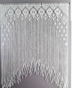 80 x 220 cm makrome perde