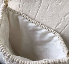 Yeni Trent Makrome Yaz Çantası Plaj Çantası 35 x 40 cm Astarlıdır