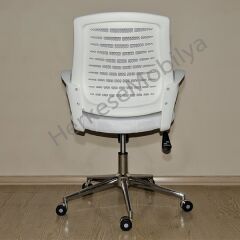 Color Poly Gri Fileli Çalışma Koltuğu