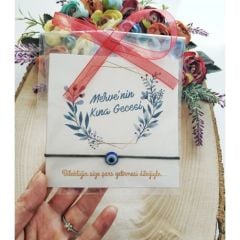 Nazar Boncuklu Hediyelik Bileklik  Söz Kına, Nişan, Nikah Hediyeliği
