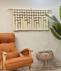 Tapiz tarzıyla duvar süslerimiz en 90 cm boy 65 cm.