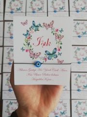 Nazar Boncuklu Hediyelik Bileklik  Söz Kına, Nişan, Nikah Hediyeliği