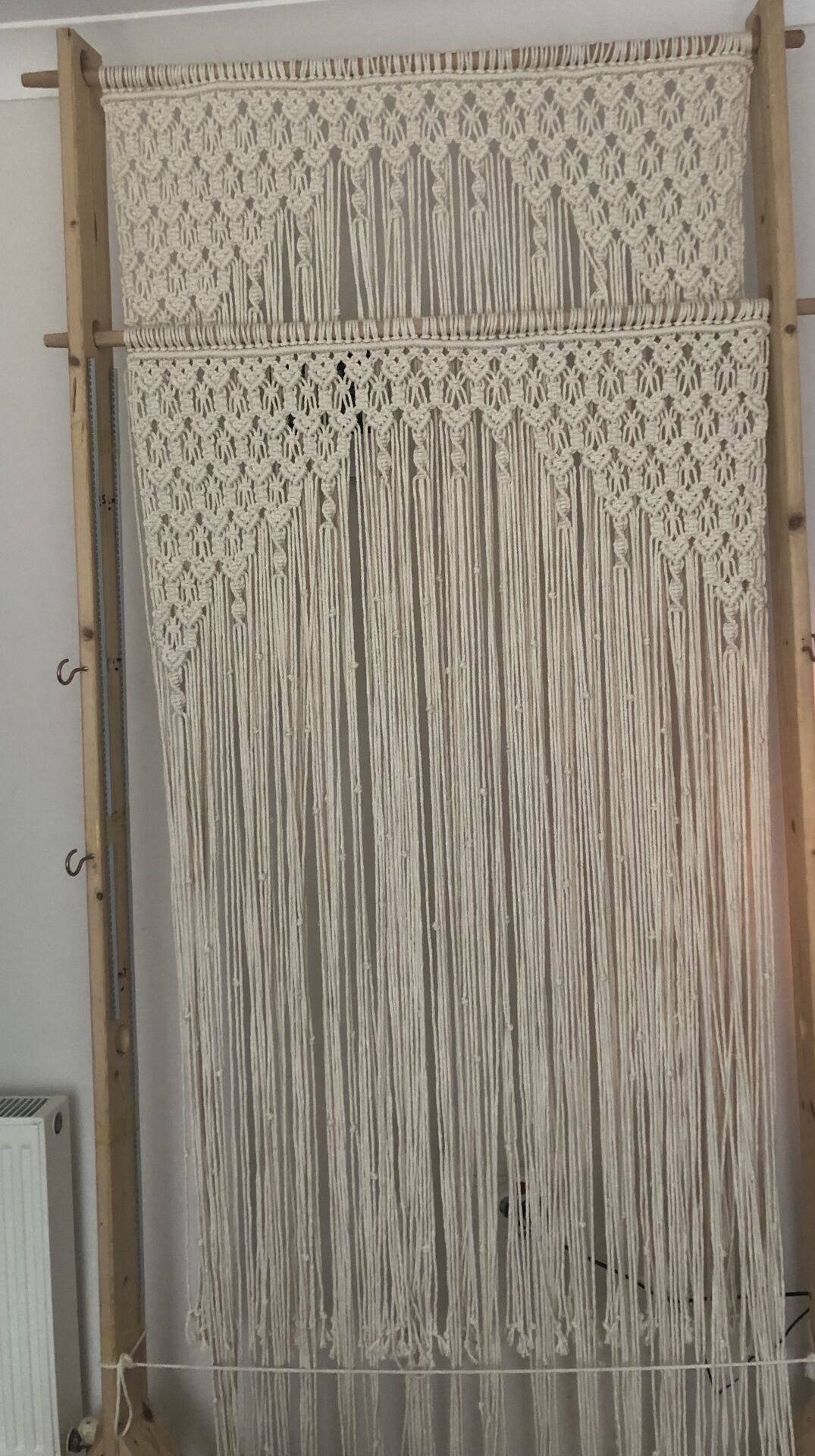Hediyeliklerbizden Makrome Perde En 100 cm Boy 200 cm istenilen ölçüde hazırlanır wassaptan ölçü bilgisi verebilirisiniz